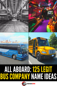 125 bus company name ideas