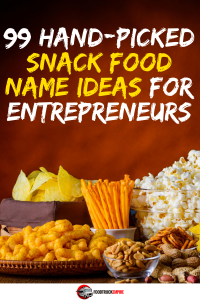 99 snack food name ideas