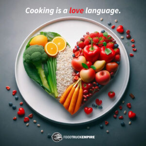 cooking is a love language quote