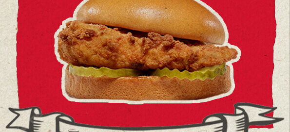 Chic-fil-A menu poster. Chic-fil-A menu poster