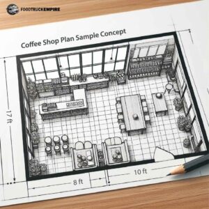 Coffee Shop Plan Sample Concept.