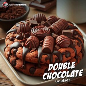 Double Chocolate Cookies.