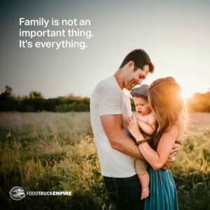Family is not an important thing. It's everything.