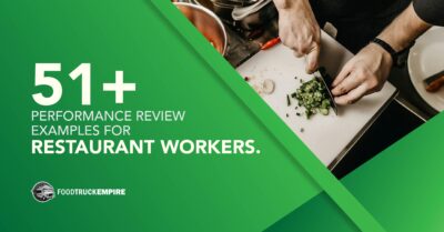 51 Performance Review Examples For Restaurant Workers   Featured Image Performance Review For Restaurant Workers 400x209 