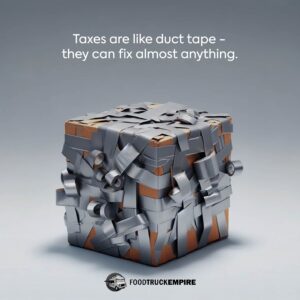 Taxes are like duct tape - they can fix almost anything.
