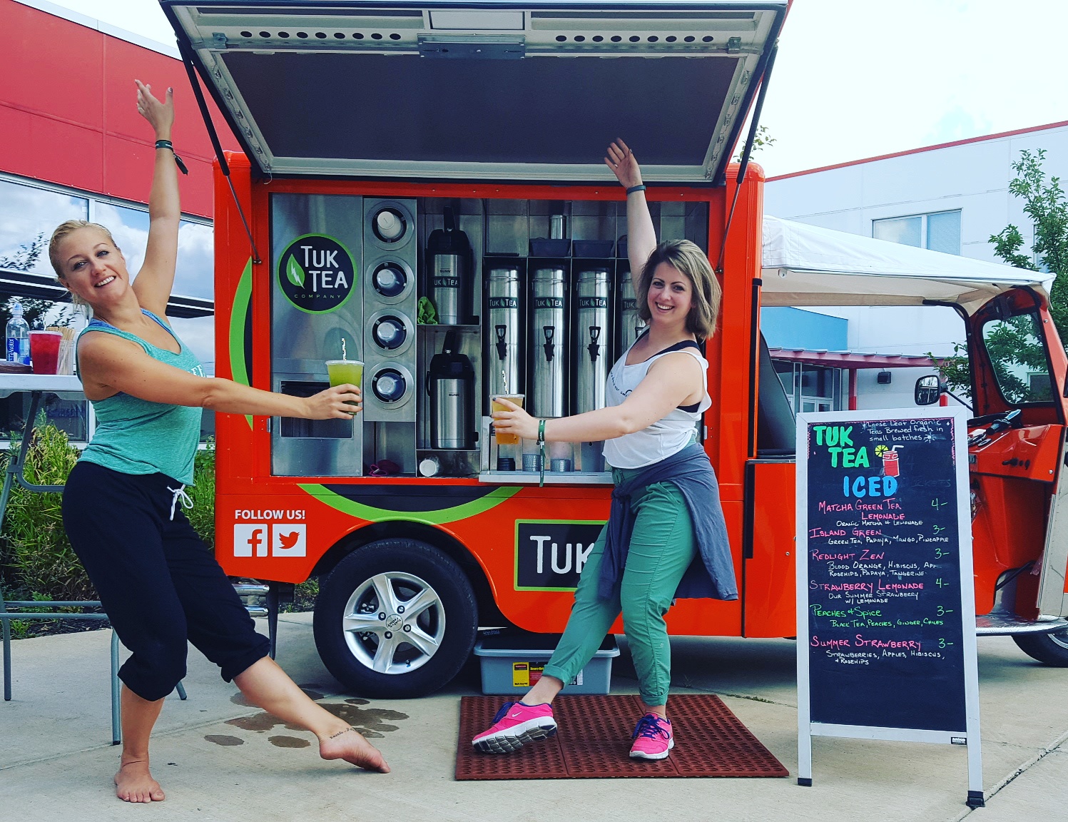 Tuk Tea Company Iced Hot Tea Truck For Sale
