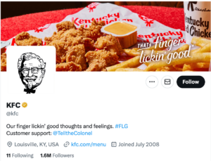 KFC on Twitter