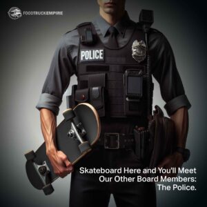 Skateboard Here and You'll Meet Our Other Board Members: The Police. 