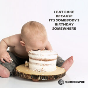 Eat Cake Quote