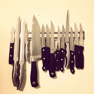Kitchen knives come in a variety of styles and sizes, depending on what they are used for