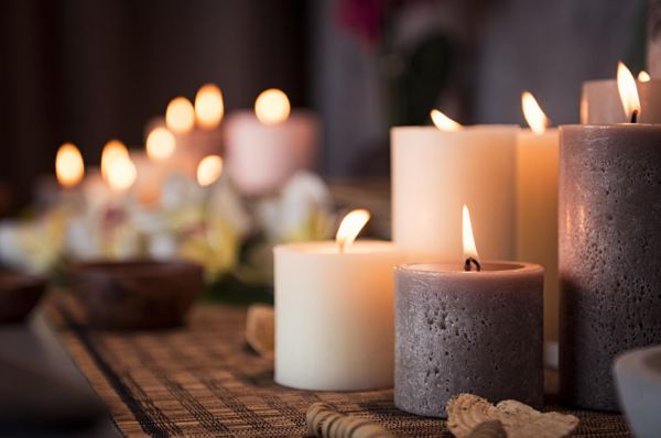 Light up the dark with beautiful candles