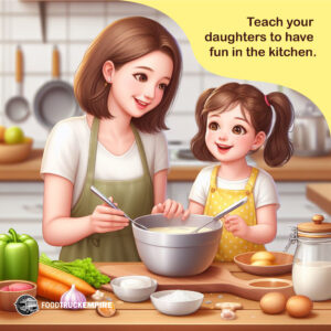 cook with your kids quote 