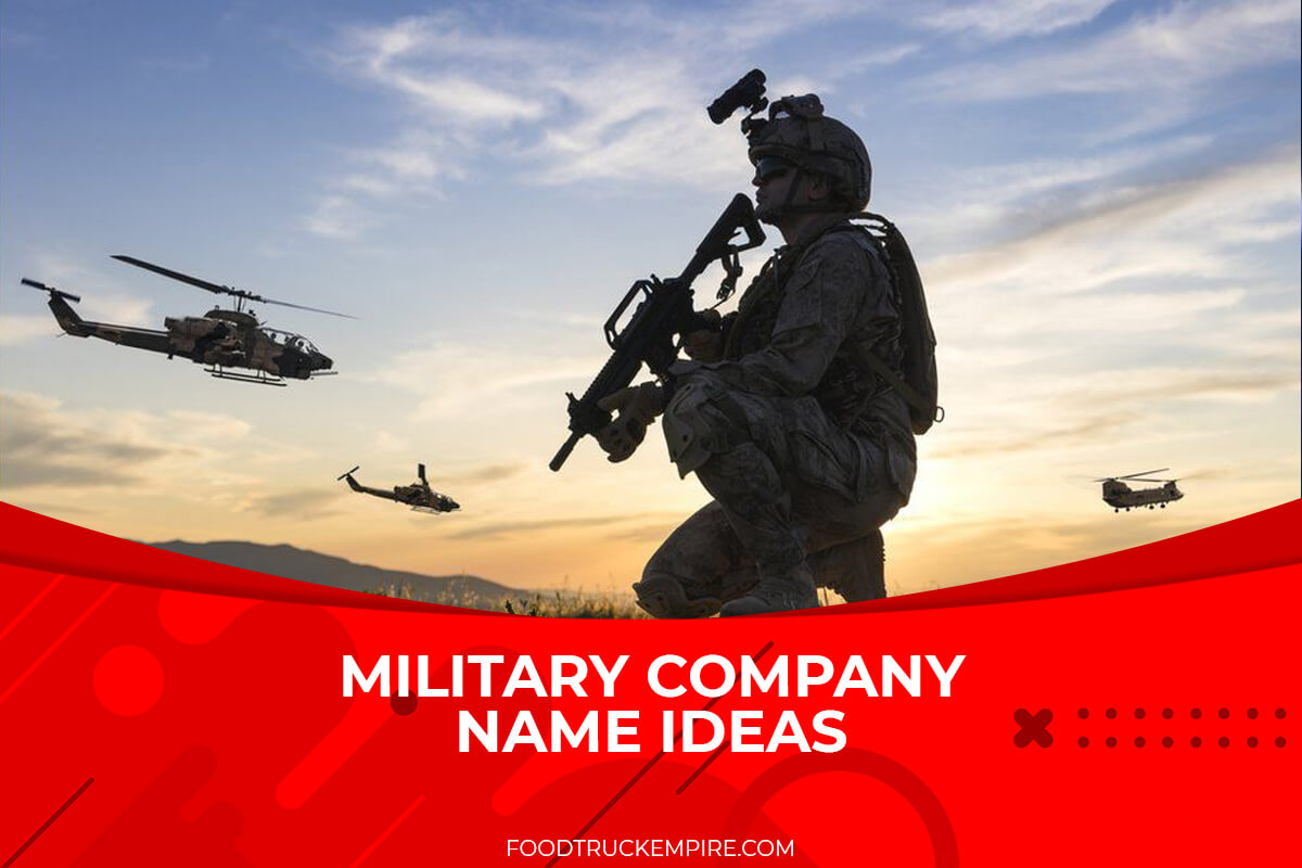 559+ Military Company Name Ideas for Fearless Patriots