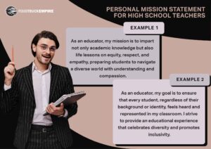 Personal Mission Statement Examples for High School Teachers.