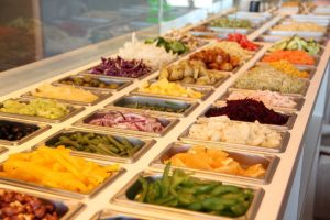 Open a salad bar to showcase your dressings