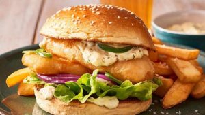 Tasty Fish Burgers are becoming increasingly popular