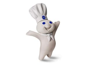 The Pillsbury Dough Boy, an emblem known around the world