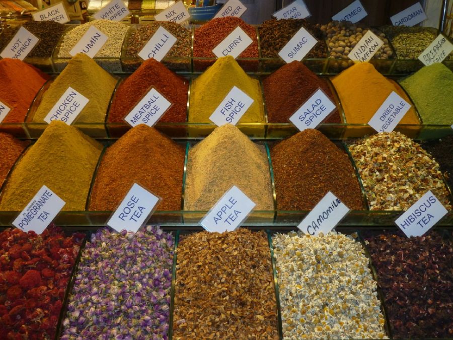 The wide range of spices can help to inspire the naming process
