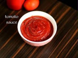Tomato Sauce, slightly different to Tomato Ketchup