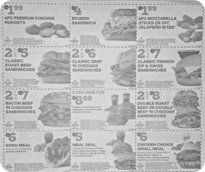Arby's coupons