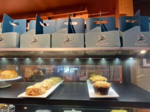 caribou coffee baked items