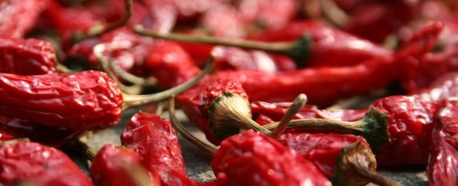 red chilis