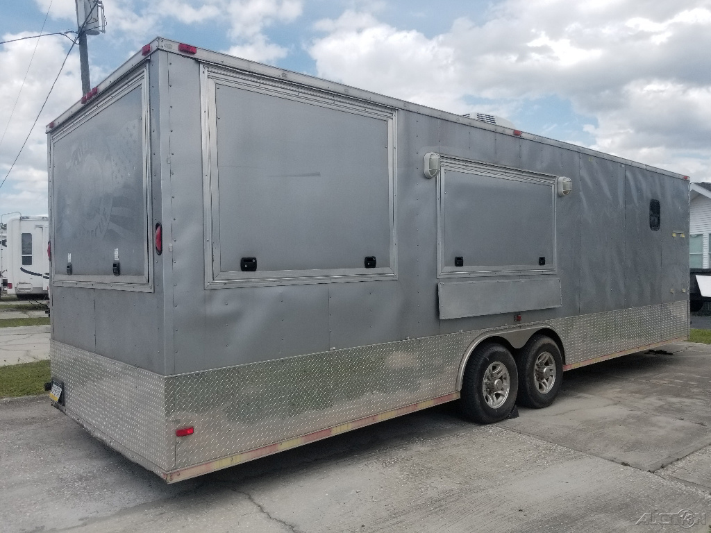 2016 Diamond Cargo 28' Smoker/Barbeque Food Concession Trailer in