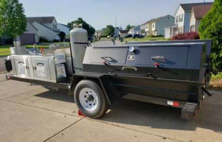 16′ BBQ Smoker Trailer for Sale (SOLD)