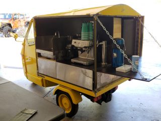 Vintage 1972 Ape 50 Coffee Cart for Sale in Tucson, AZ