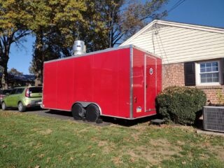 Red Skinned 18′ x 8′ Mobile Kitchen for Sale in Mount Joy, PA