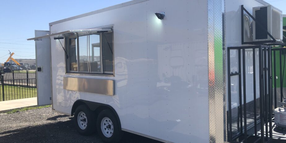 2022 8.5′ x 16′ Kitchen Food Trailer with Pro-Fire Suppression System (SOLD)