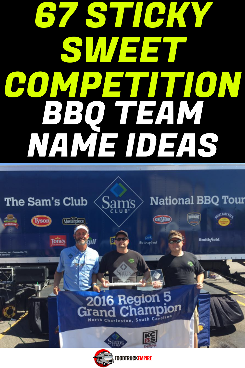 67 Sticky Sweet Competition BBQ Team Name Ideas