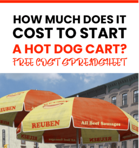 cost to start hot dog cart