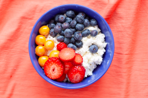 cottage cheese fruit