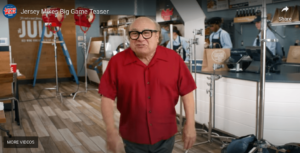 Danny DeVito is the Latest Spokesperson for Jersey Mike's.