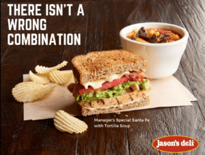 Jason's Deli manager's special