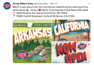 New Jersey Mike's Locations