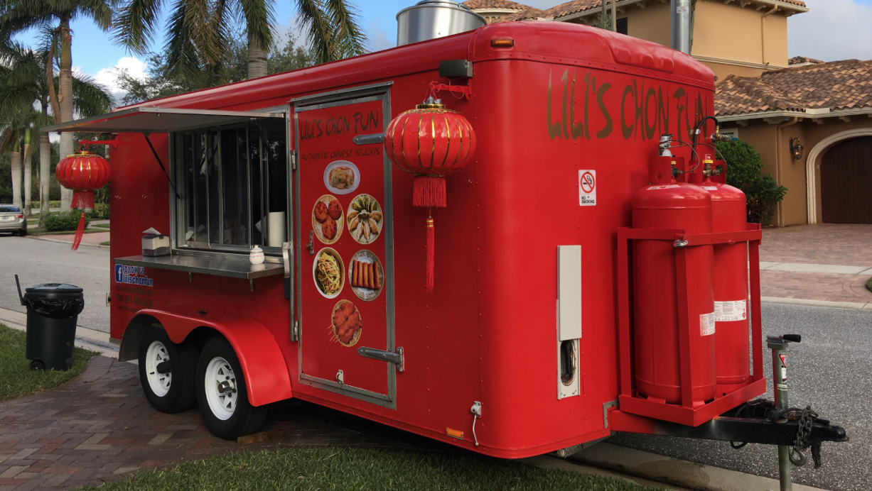 Lilis Chon Fun Used Chinese Food Trailer For Sale