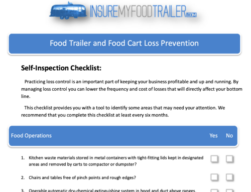 The Essential Food Truck Loss Prevention Checklist: Download Now