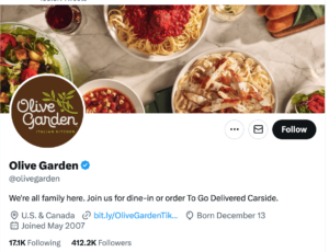Olive Garden Social