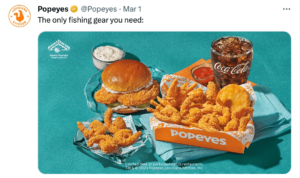 Popeyes Seafood combos