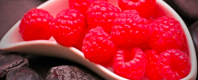 Raspberry: An original fruit snack. raspberry