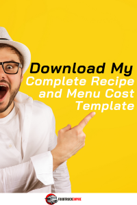 Menu & Recipe Cost Template: Download Free Spreadsheet