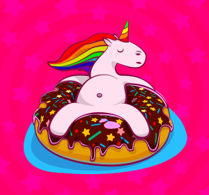 unicorn donut shop