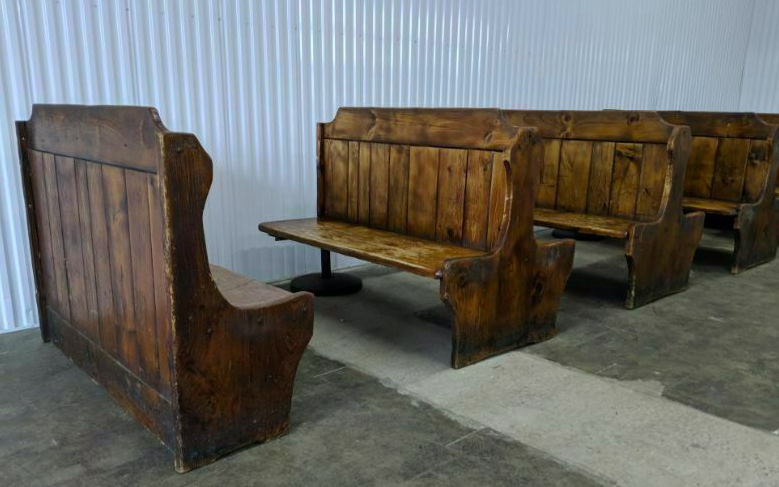 Restaurant Booth Seats For Factory, Antique Wooden Restaurant Booths