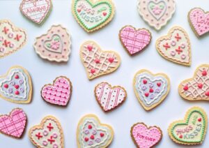 Valentine's Day Cookies.