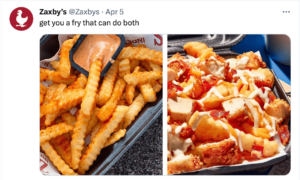 Zaxby's fries